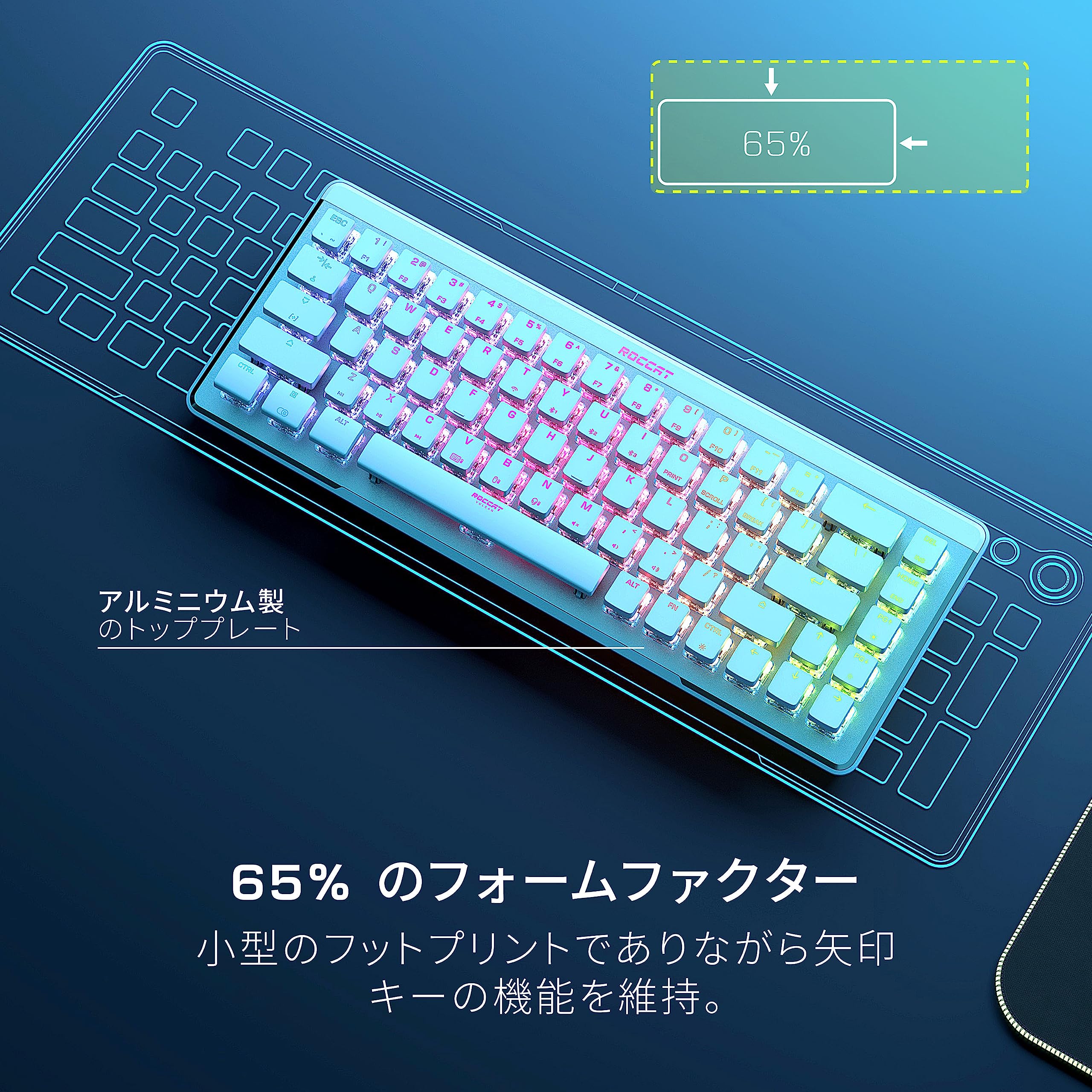 Mua ROCCAT ゲーミングキーボード Vulcan II Mini Air 日本語 Mua ROCCAT ゲーミングキーボード Vulcan II Mini Air 日本語